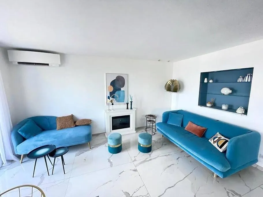 Apartment Beach Front, Superbe Appartement Pour 4 Personnes Nice